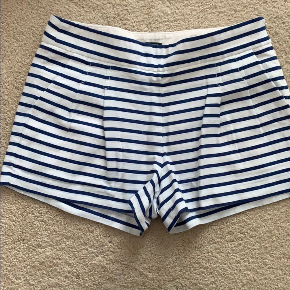 J Crew women’s striped shorts
